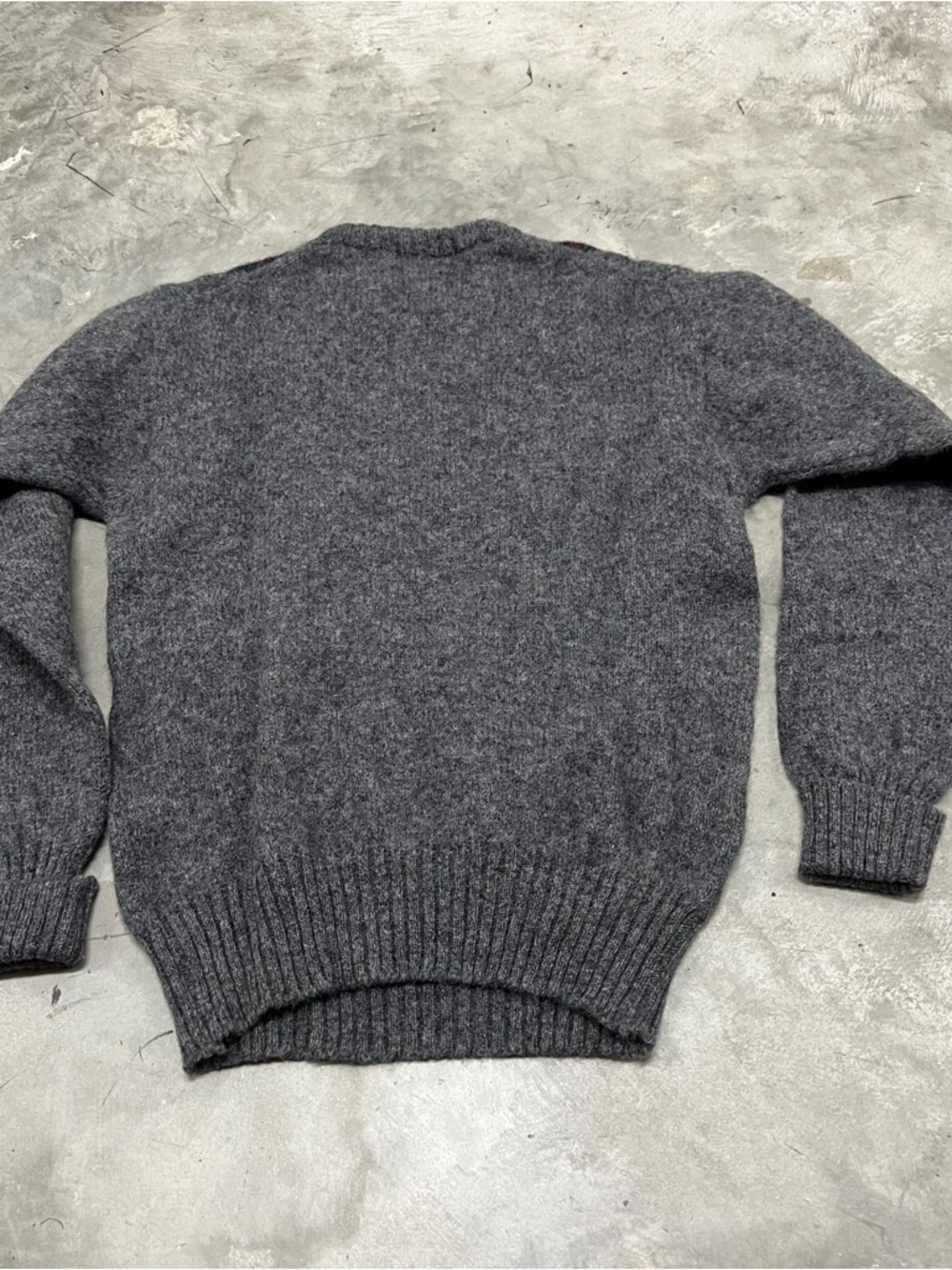 VTG Christopher Hayes Sweater Mens Small Argyle Shetland Wool Ireland Pullover - Picture 3 of 5